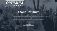 Desktop Screenshot of optimumeventsco.com